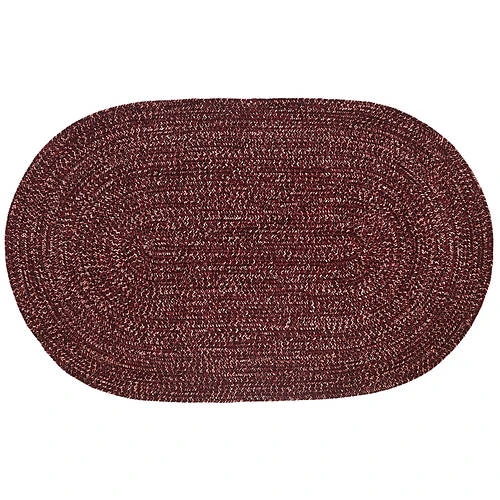 Chenille Tweed Braided Rug 30"x50" 5 Chenille Tweed Braided Rug 30"x50" - Image 5