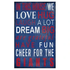 NFL "In This House" Sign -Exquisite Home imageService 85