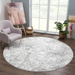 United Weavers Reserve Broadway 7'10"x7'10" Round Rug -Exquisite Home imageService 852