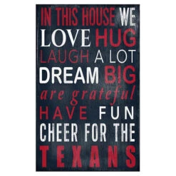 NFL "In This House" Sign -Exquisite Home imageService 86