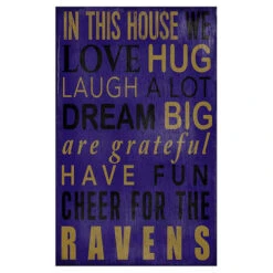 NFL "In This House" Sign -Exquisite Home imageService 88