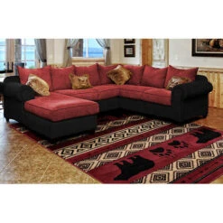Huntsmen Bear Imprint 5'3" X 7'2" Area Rug 20 Huntsmen Bear Imprint 5'3" X 7'2" Area Rug -Exquisite Home imageService 884