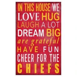 NFL "In This House" Sign -Exquisite Home imageService 89
