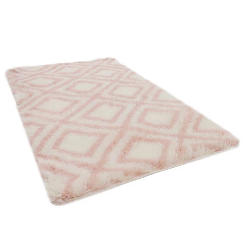 Kashi Home Rosa 5'x7' Printed PV Fur Rug 4 Kashi Home Rosa 5'x7' Printed PV Fur Rug - Image 4