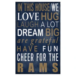 NFL "In This House" Sign -Exquisite Home imageService 93